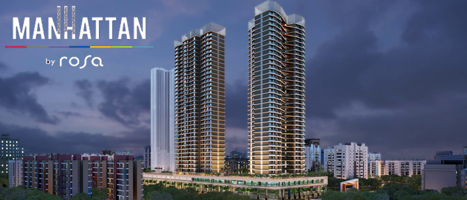 Manhattan 2 and 3 BHK Flats in Ghodbunder Thane by Rosa Group